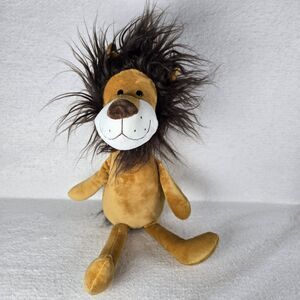 Hobby Lobby Lion Shelf Sitter 19” Brown Stuffed Animal Toy Nursery Decor